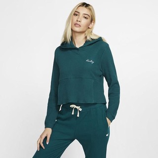 Hanorace Nike Hurley Chill Rib Cropped Fleece Dama Turcoaz | QGXS-74108